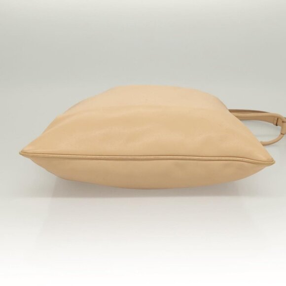 GUCCI Shoulder Bag Leather Beige Silver Auth bs27650 - Picture 5 of 16